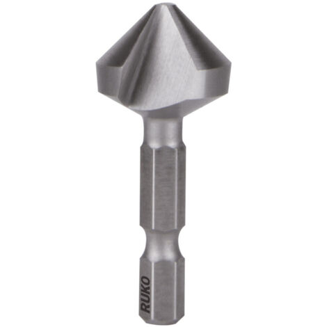 RUKO Kegel- und Entgratsenker-Bit 90° Lang HSS Ø 6,3 mm - 102313