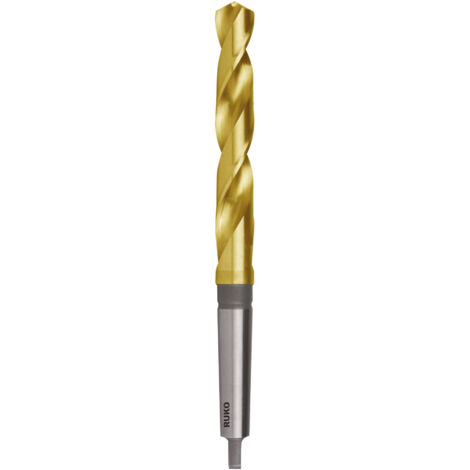 RUKO Spiralbohrer DIN 345 Typ N HSSE Co 5 TiN, D. 25,5mm