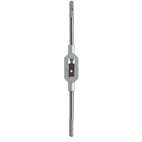 RUKO Tarauds à poignée D1814 N°1 1/2 pour tarauds HGB-D.M 1-M 12 zinc moulé sous pression réglable 1 poignée dévissable - 241112