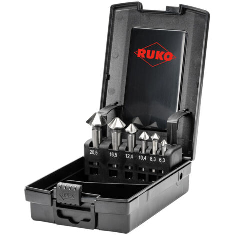 RUKO ULTIMATECUT  102790RO Kegelsenker-Set 6teilig 6.3 mm, 8.3 mm, 10.4 mm, 12.4 mm, 16.5 mm, 20.5 m