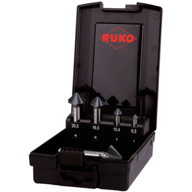 RUKO ULTIMATECUT 4S 102891PRO Kit svasatori conici...