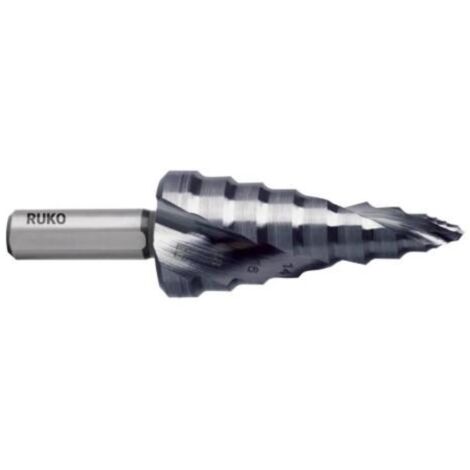 RUKO ULTIMATECUT Broca escalonada HSS RUnaTEC con punta FLOWSTEP® Tam.1 - 101651P