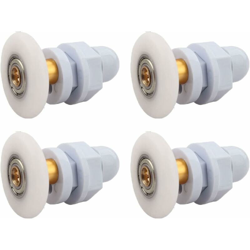 Rulli per Porta della Doccia, 4 Rulli per Porta