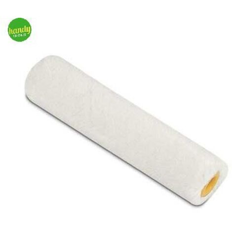 Rullino Cinghiale lana rasata 15 cm bianco