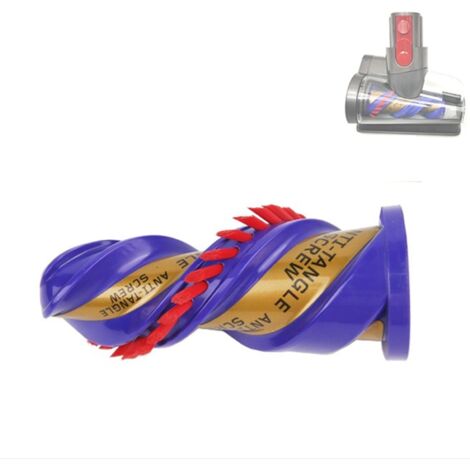 Rullo anti-groviglio per aspirapolvere elettrico Dyson V7 V8 V10 V11 V15 V10 Slim V12, spazzola a rullo aspirante elettrica