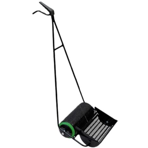 BRICOLIFE Rullo chiodato raccogli olive con cesto larghezza 35 cm raccolta olive a terra