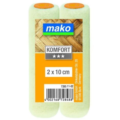 rullo di ricambio per sigillante per vernice mako Velour COMFORT 10 cm - 728511-02