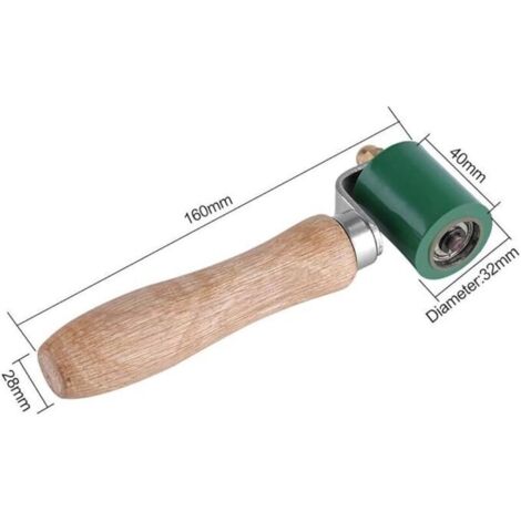 Rullo manuale in silicone, rullo per sigillante in silicone da 40 mm, strumento a pressione manuale, rullo per pittura per uso domestico