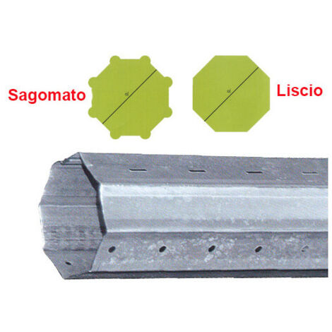 Rullo ottagonale liscio 3 m per tapparelle – generico A.109030L
