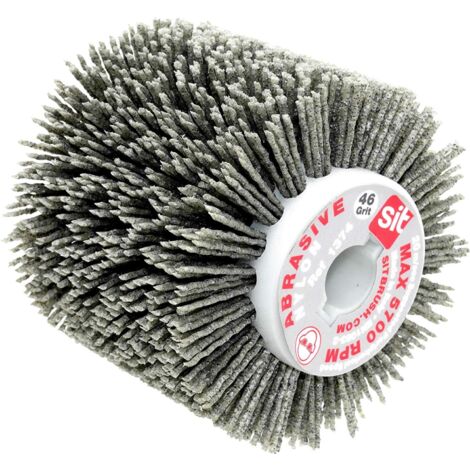 RULLO PUNZONATO PER SATINATRICE 100x100x1,5mm 60gr IN NYLON ABRASIVO SIT 1375