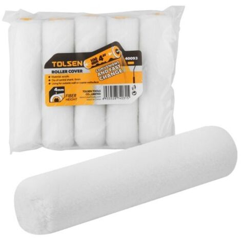 RULLO RICAMBIO ACRILICO 10 CM ALTEZZA FIBRA 4 MM