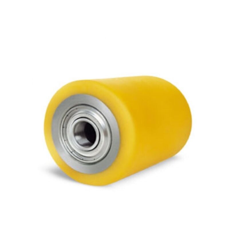 Rullo Ruota AVO 11 80x60 Foro 20 rivestimento in poliuretano per transpallet