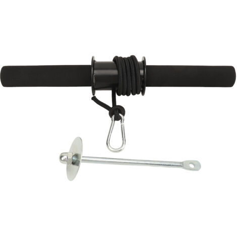 Rullo zavorrato per avambracci e polsi, corda zavorrata, attrezzatura per l'allenamento della forza a casa, accessori per il fitness.