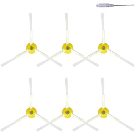 Rumba Pièces de rechange pour brosse latérale iRobot Roomba 600 700 800 900 Series 675 692 694 677 671 614 980 960 985 981 880 860 850 861 866 870 890 Kit d'accessoires pour aspirateur