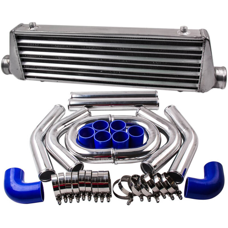 Image of 2.5 ' aluminium intercooler piping kit universal ladeluftkhler schlauch kit