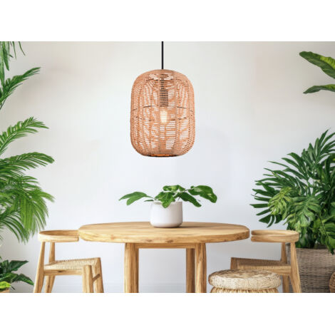 Runa Pendelleuchte Diffusor Naturfaser Ø35 cm Trio Lighting