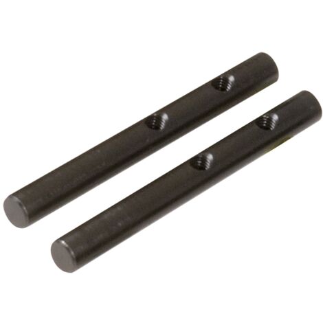 Rundadapter, 6mm, 2er Pack, brüniert