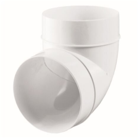 Rundbogen 100 mm, 90 Grad Belüftung, VENTS 490