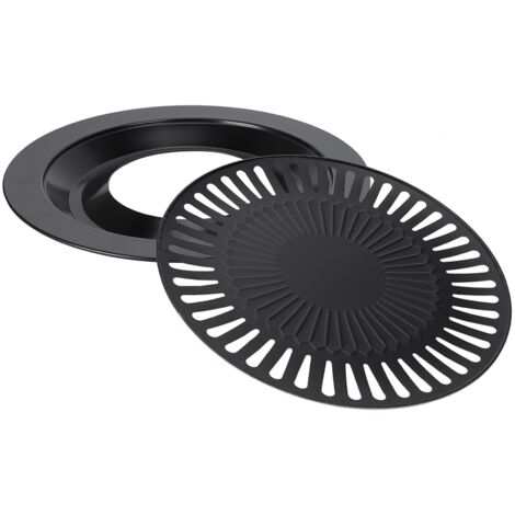 Runde Antihaft-Grillpfanne für rauchfreies Kochen - Küchenutensil