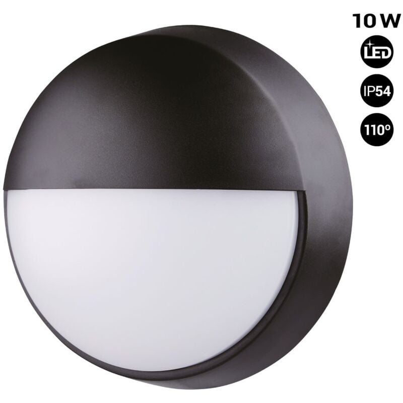 Runde Außenwandleuchte – IP54 – 110° – 10W