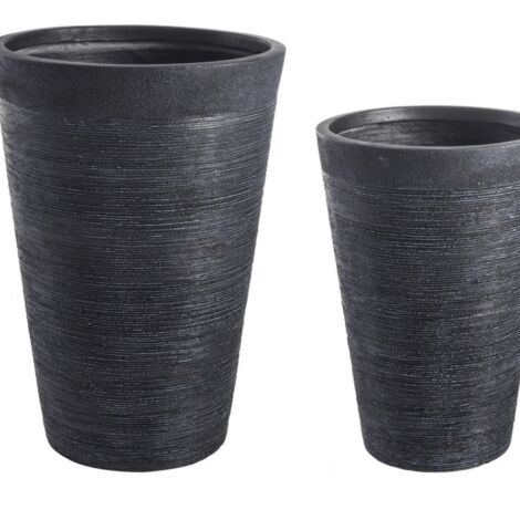 Runde Graffiti-Vase L