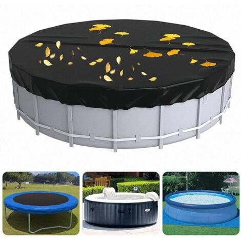 Runde Hundepoolabdeckung, staubdicht und UV-beständig für den Außenbereich, Balkon, Garten, Park, für Erwachsene und Kinder