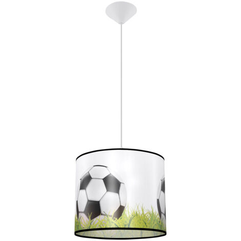 Runde Kinderkugel-Hängelampe Ø30 cm FOOTBALL C 1xE27 15W SL.1428 Sollux Lighting