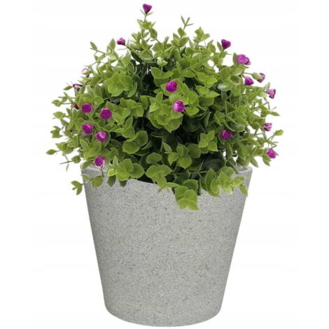 Runde konische Abdeckung 26,3x30 cm beige