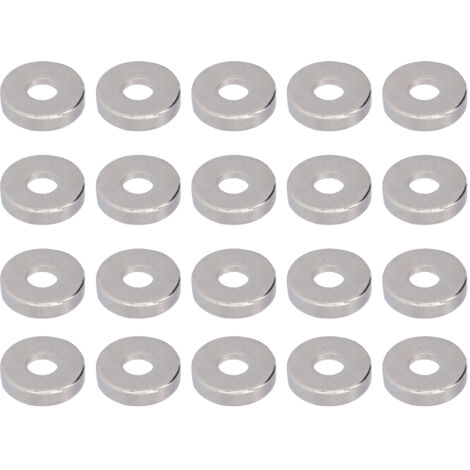 Runde Magnete für DIY-Projekte – 20 Stück, 12 x 3 mm, starke Neodym-Magnete, selbstklebend, für Elektronik und andere Projekte