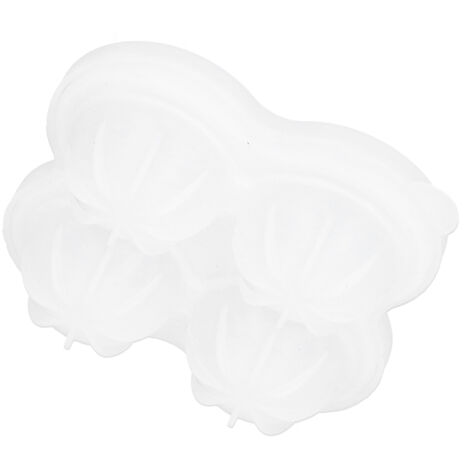 Runde Silikon-Eiscremeform mit 4 Mulden zum Backen und Kochen