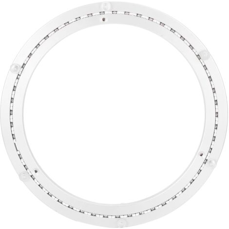 Runde Tischplatte (12 Zoll) aus robuster Aluminiumlegierung mit leichtgängiger und geräuschloser Drehung