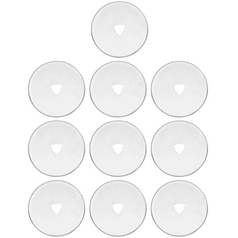 Runde Walzenmesserklinge, 10-teiliges Set runder Walzenmesser für Papier