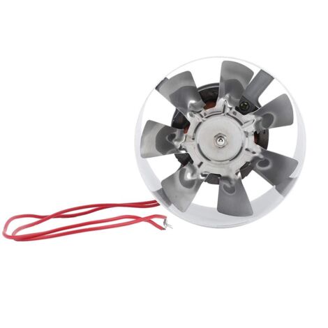 Runder 4-Zoll-Abluftventilator, 30 W, 220 V, geräuscharm, zur Wandmontage, für Küche, Garage und Badezimmer.