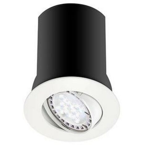 Runder drehbarer Einbaustrahler LED GU10 auto 230V - 5W 450 Lumen