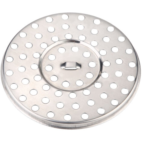 Runder Duschablauf aus Edelstahl, 8,5 cm Durchmesser