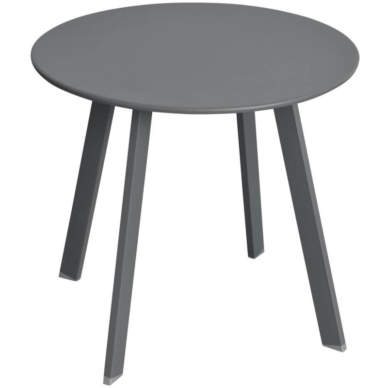 Hesperide - Saona 50x45 Cm Grafite Outdoor Beistelltisch