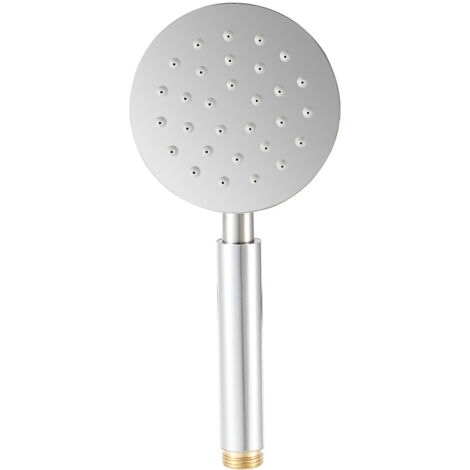 Runder Hochdruck-Duschkopf G1/2, Handbrause für das Badezimmer mit kraftvollem Strahl.