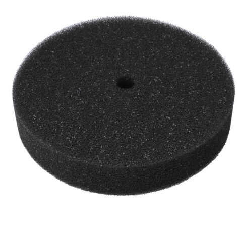 Runder schwarzer Schwamm-Aquarienfilterschaumstoff 200 mm für FBF2700/FBF5400 Sandfilter – 1 Stück