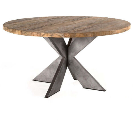 Runder Teak Esstisch Tim 140