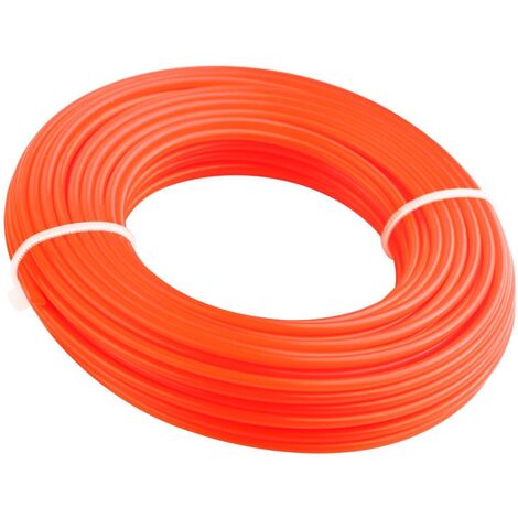 RUNDER TRIMMERDRAHT 2,4 mm x 15 m TOLSEN