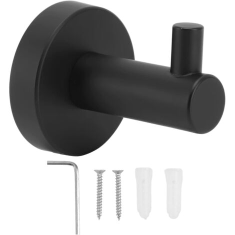Runder Wandhaken aus Edelstahl für Handtücher, Bademäntel und Jacken, multifunktionaler Halter für Bad, Küche, Zuhause und Hotel
