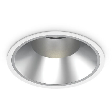 Rundes Einbau-Downlight Weiß, 43000K, 42W