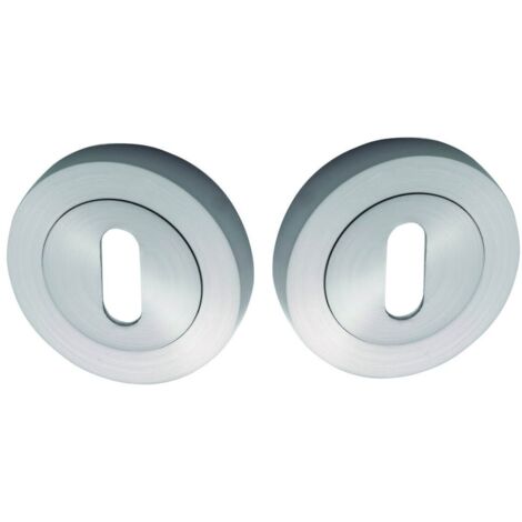 Rundes Schlüsselschild aus Chrom
