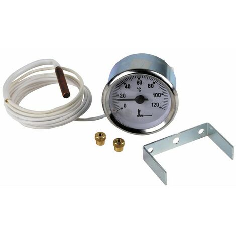 Rundes Thermometer 0° bis +120°C Durchmesser 56mm