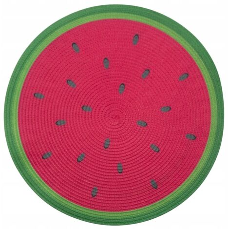 Rundes Tischset 38 cm, aus Stroh, dekorativ