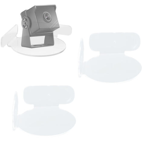 Rundes Wandregal zum Aufhängen – Mini-Halterung für Überwachungskameras, Babyphone, WLAN-Router – Acryl
