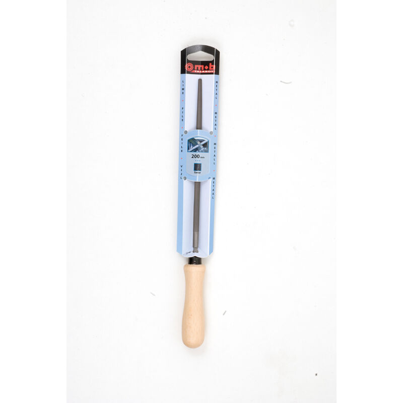 Image of Rundfeile 250 Mdx Holzgriff Auf Mob-Karte - 091425m201