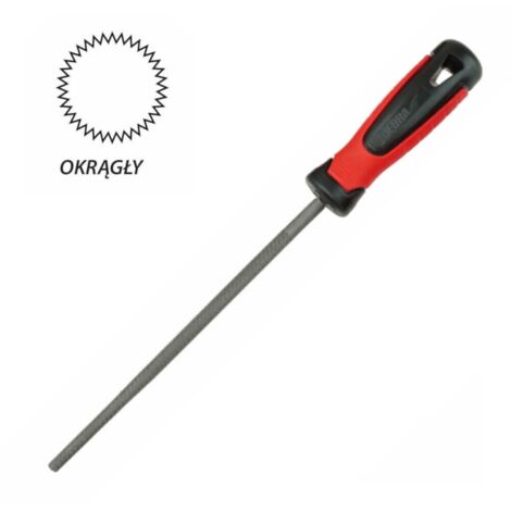 Rundfeile Dedra 06c003 Stahl 20 cm ergonomisch