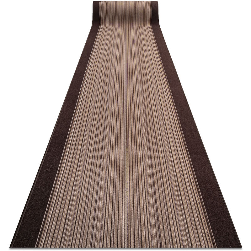 Runner anti-slip carnaby brown 67cm brown 67x260 cm