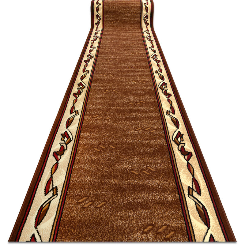 RugsX Bcf Filip Runner in Brown | Size: 140 cm x 110 cm
